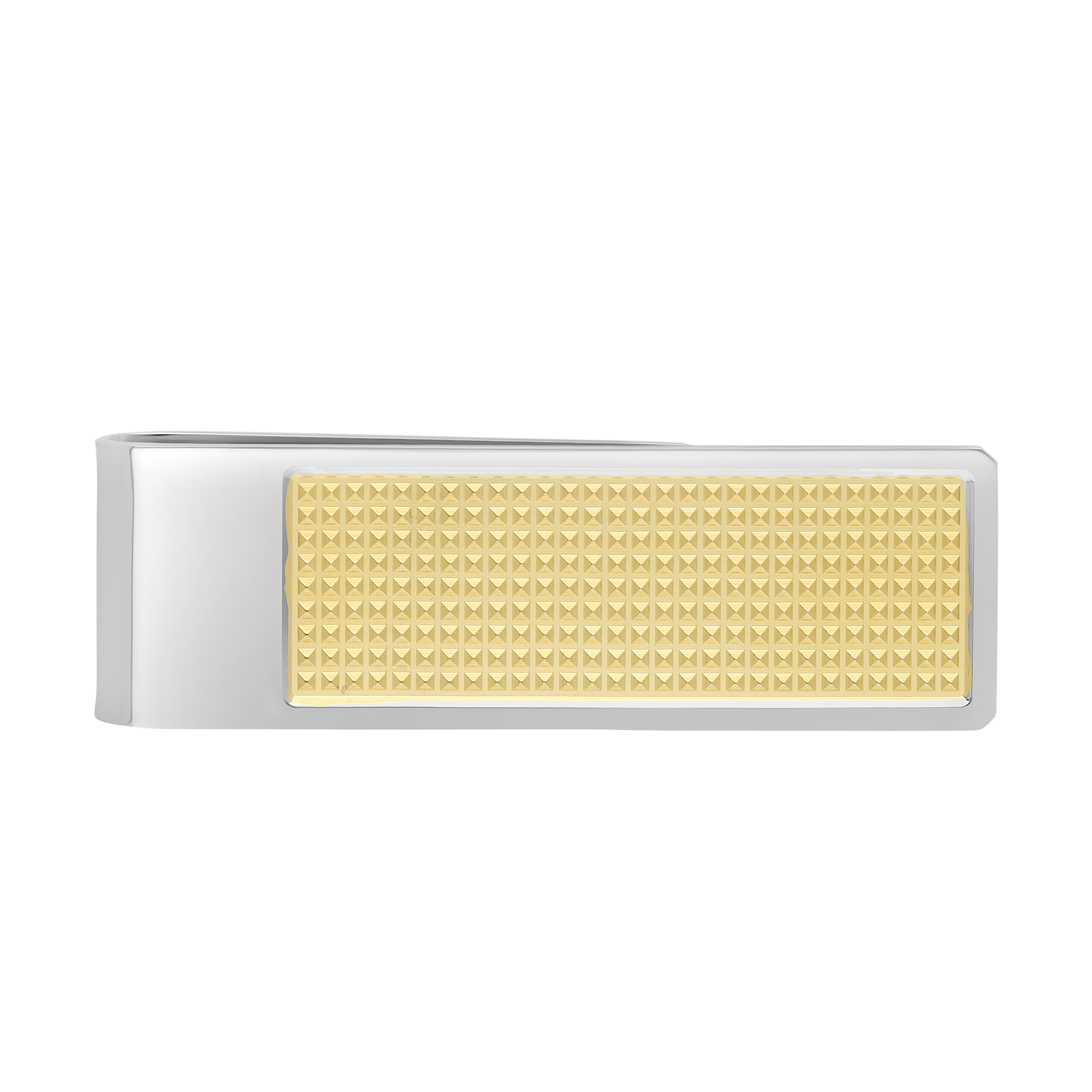 Gold money clip with diamond tip. Luxury Accessories | S.T.