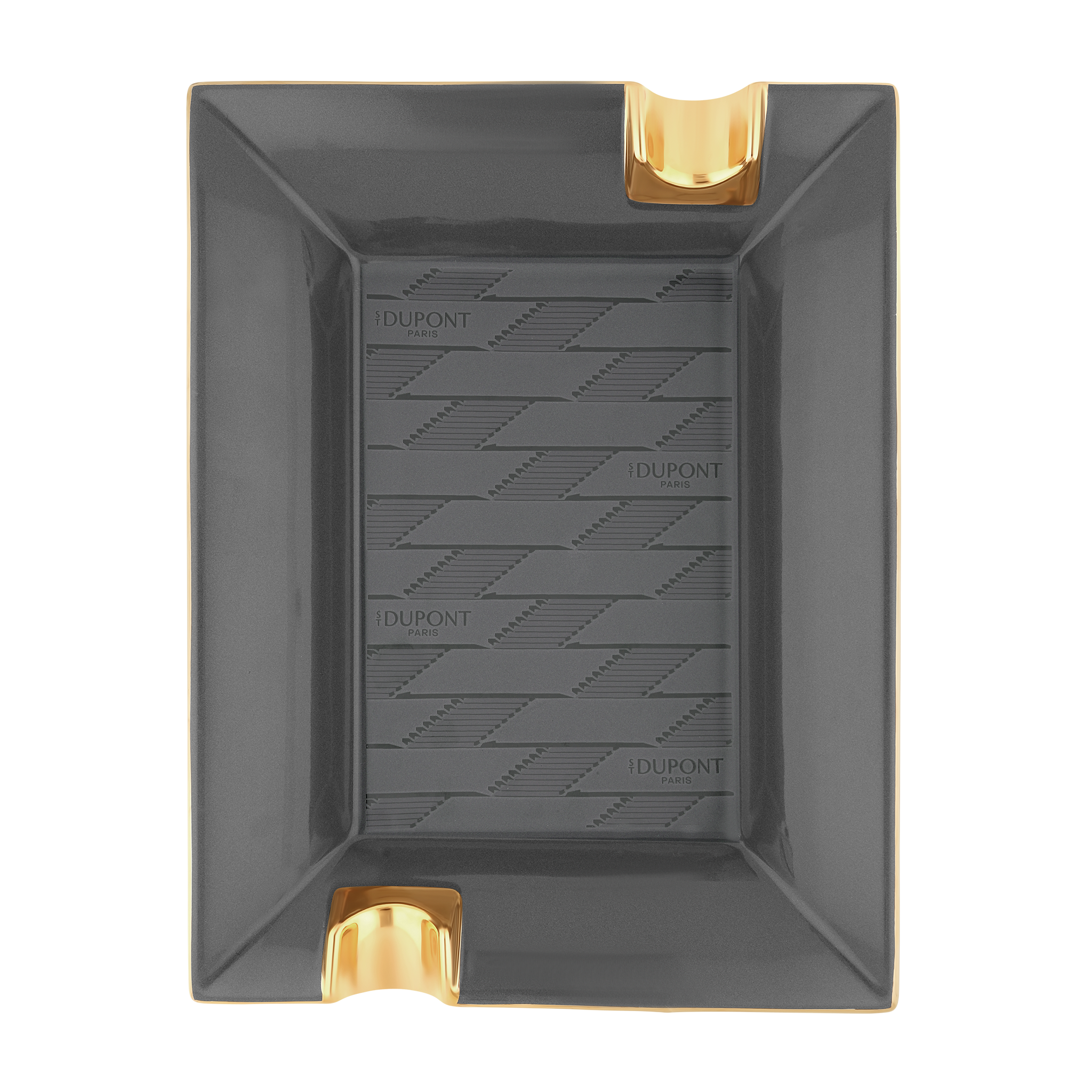 Ashtray 1872 Monogram black. Luxury accessories | S.T. Ashtray 1872 Monogram black. Luxury accessories | S.T.