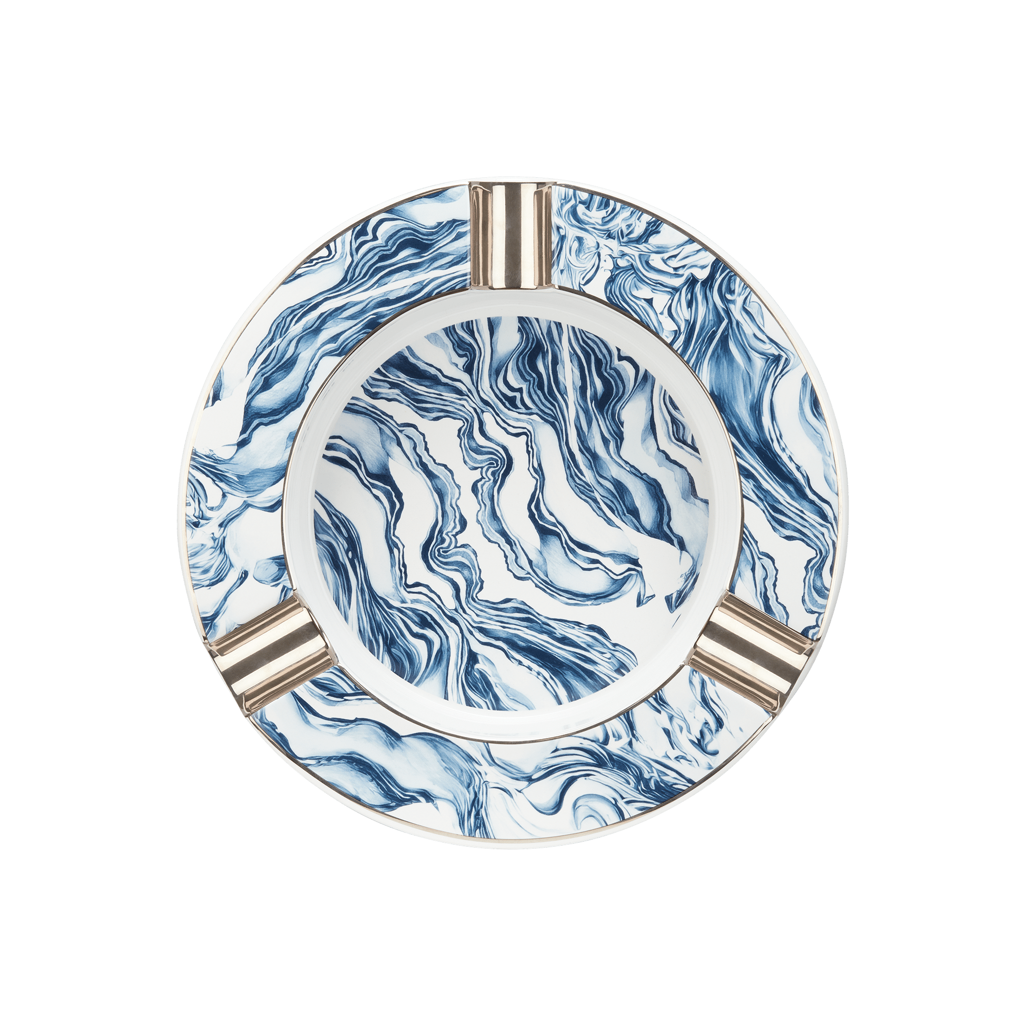 S.T. Dupont Ashtrays - XL Wave Ashtray 006726 S.T. Dupont Ashtrays - XL Wave Ashtray 006726