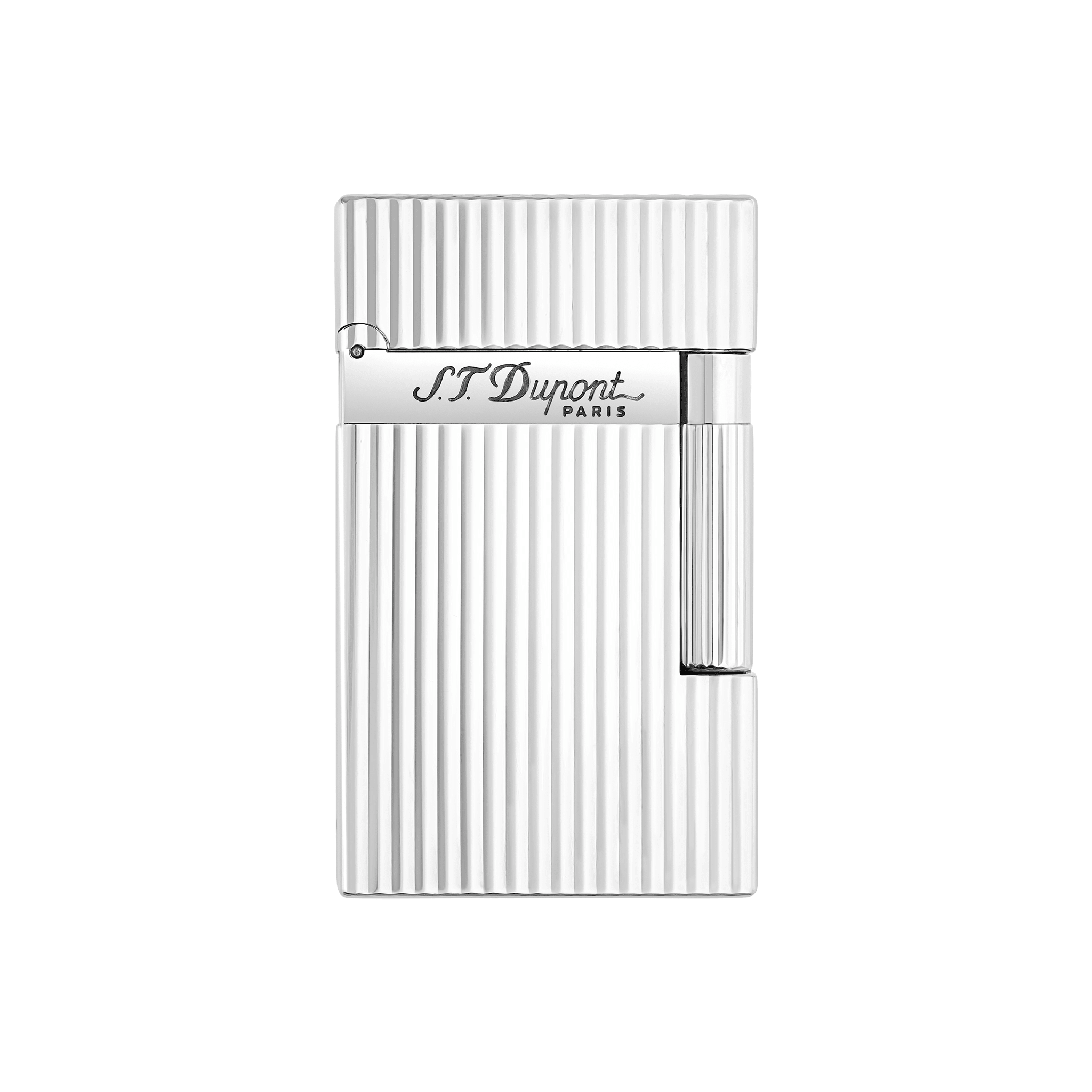 S.T. Dupont Silver Ligne 2 Lighter | Classic Finish S.T. Dupont Silver Ligne 2 Lighter | Classic Finish