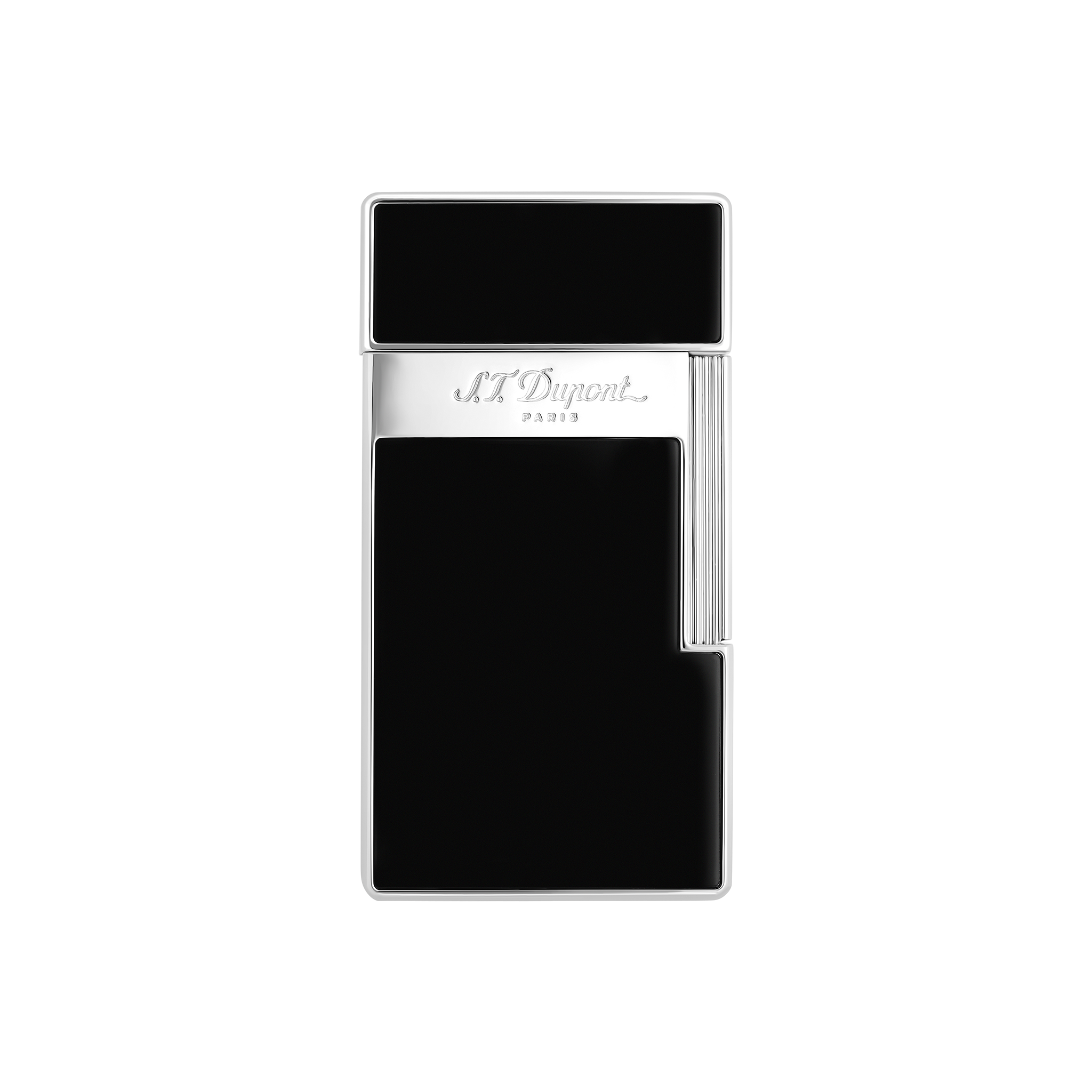 Big D Lighter Black Lacquer and Chrome – Luxury Lighters Big D Lighter Black Lacquer and Chrome – Luxury Lighters