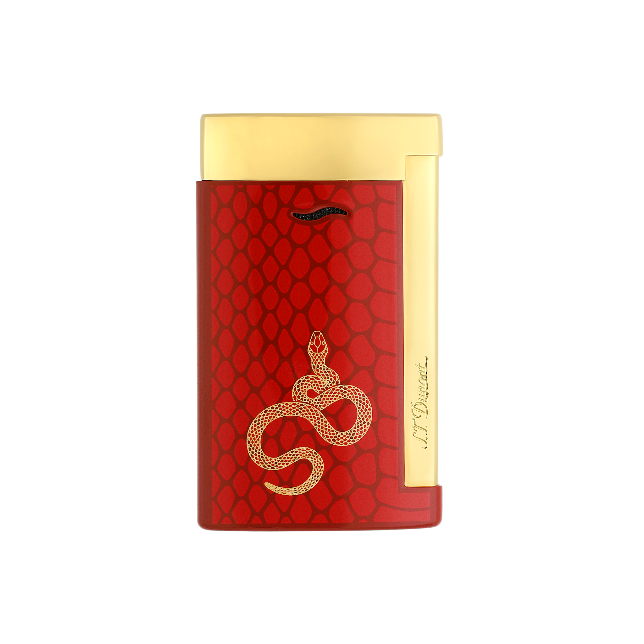 Lighter Slim 7 Snake red. Luxury Lighters | S.T.Dupont