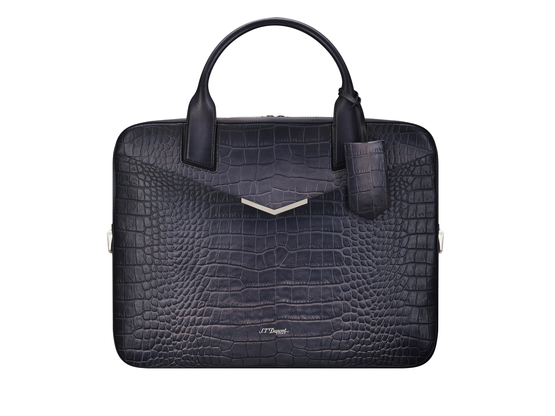 S.T. Dupont 2way レザー ジッポチャーム 大容量 ビジネスバッグ S.T. Dupont Briefcase | Le Grand Atelier