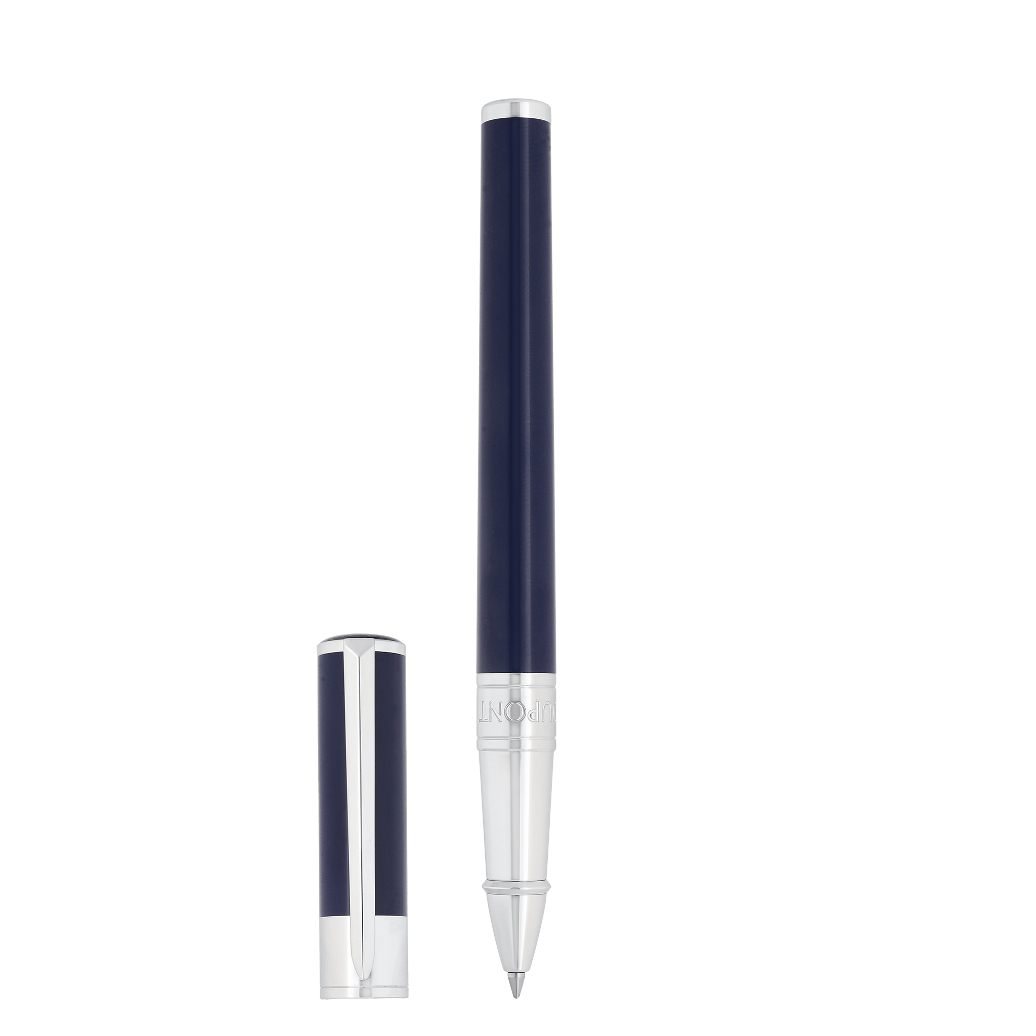 S.T. Dupont Initial Rollerball Pen in Blue Lacquer S.T. Dupont Initial Rollerball Pen in Blue Lacquer