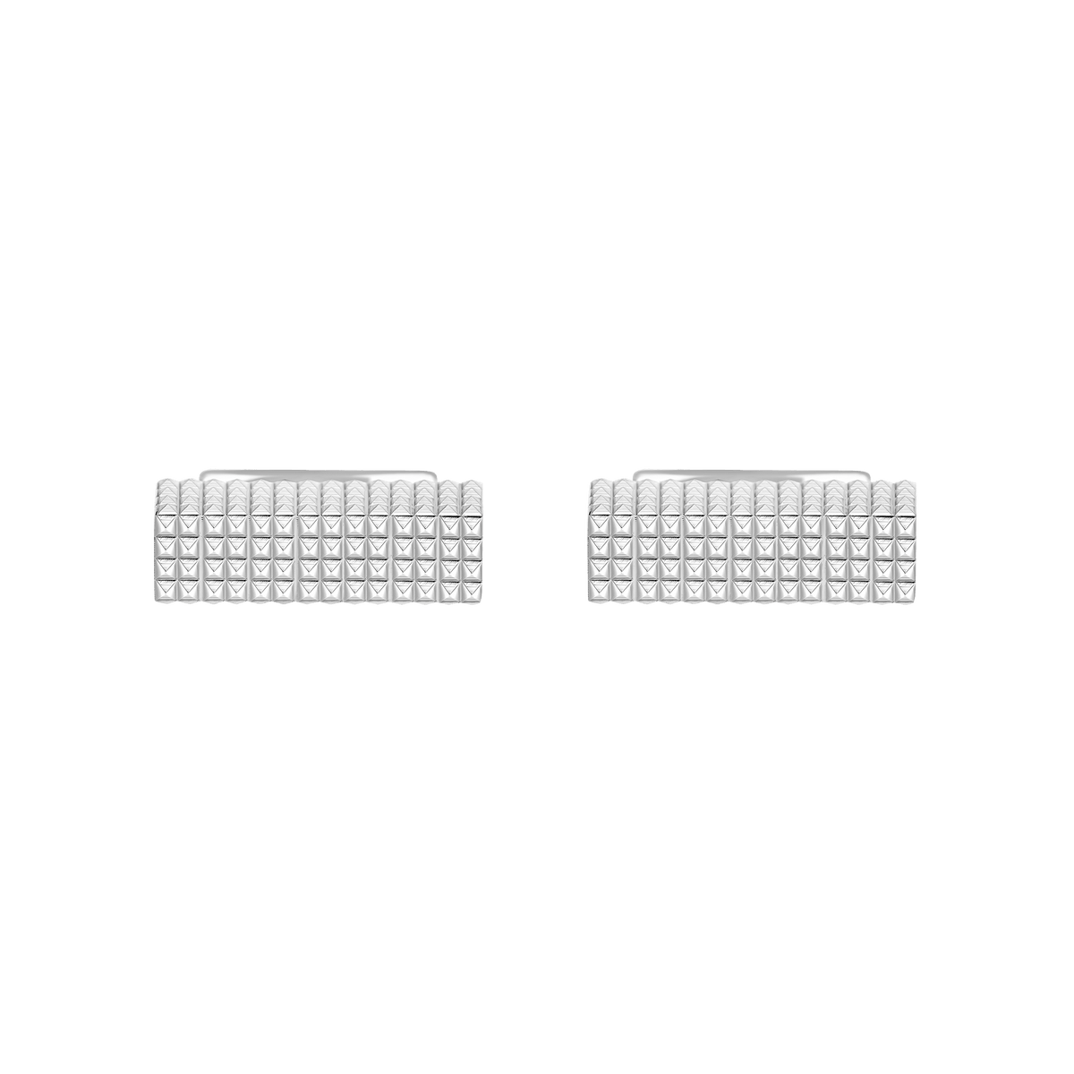 Diamond head Accessoires_QTF collection_cufflinks color_silver 3 - S.T. DUPONT Europe