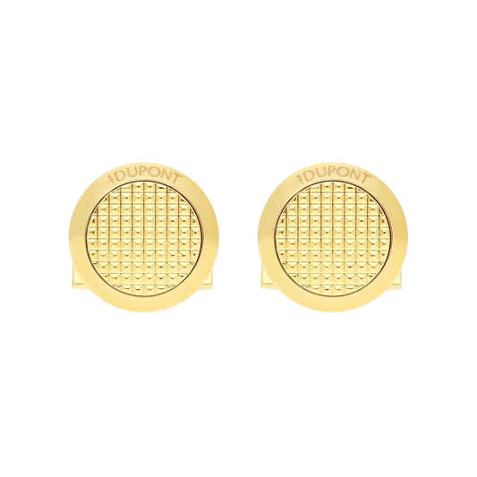 005856 - STDUPONT - International - Round diamond head cufflinks - 1