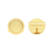 Round diamond head cufflinks