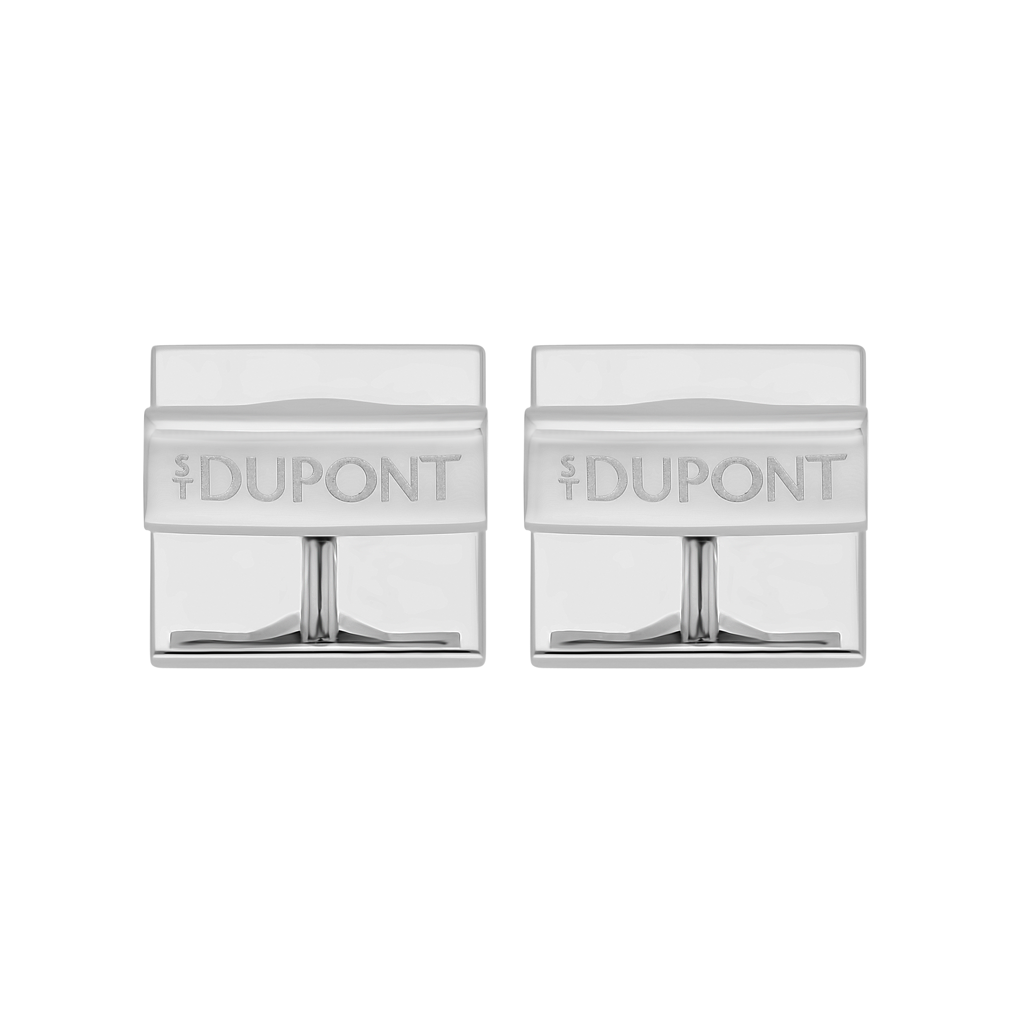 Square diamond head cufflinks