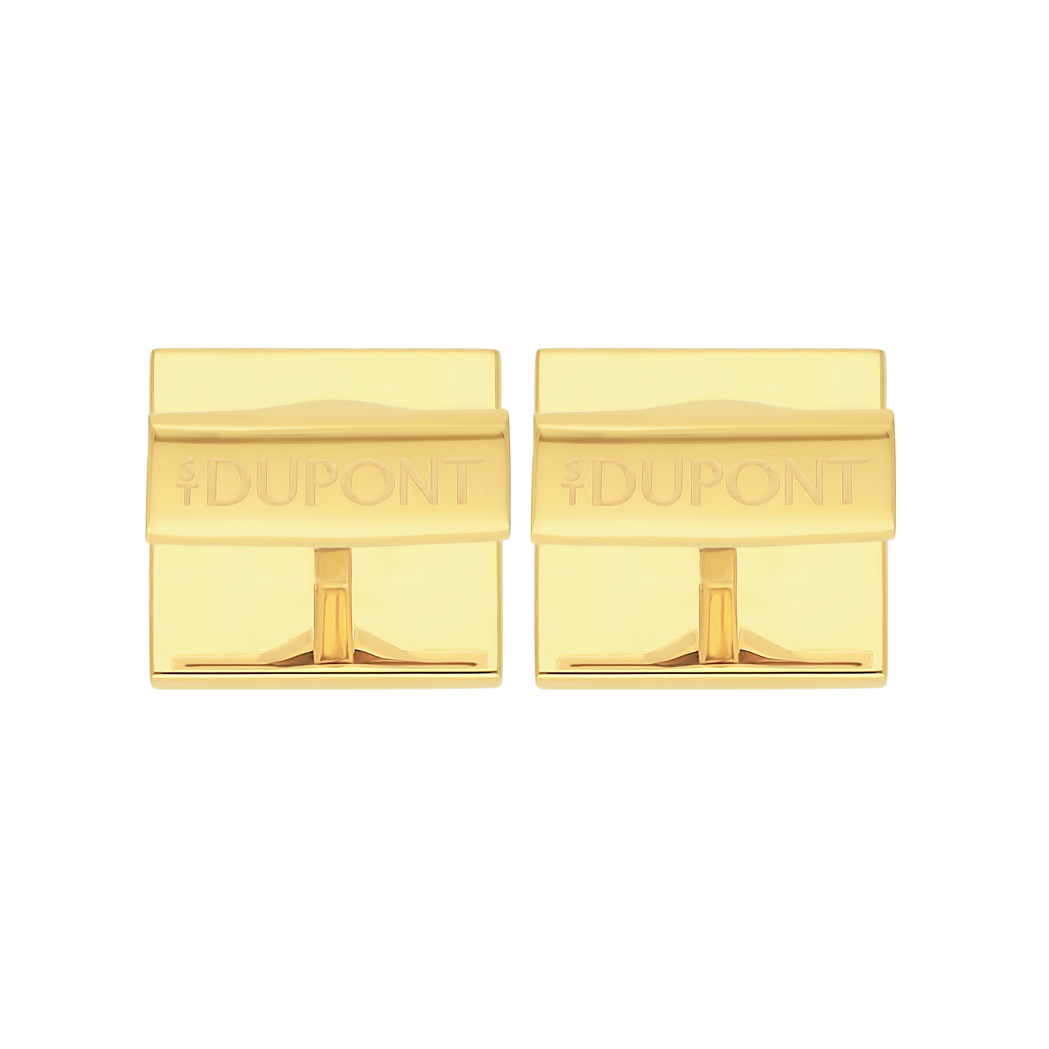 Square diamond head cufflinks