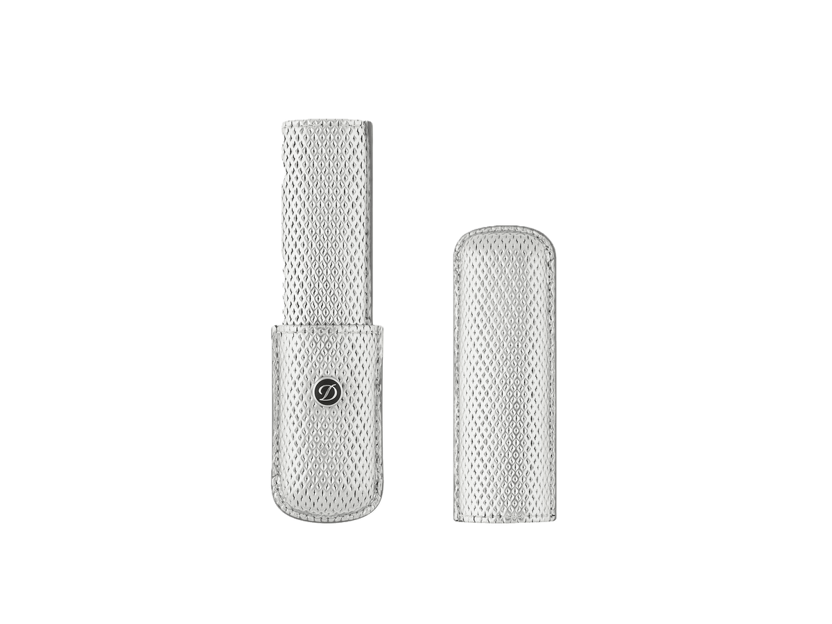 1 pen case collection_office accessories color_silver Mother's day 3 - S.T. DUPONT Europe