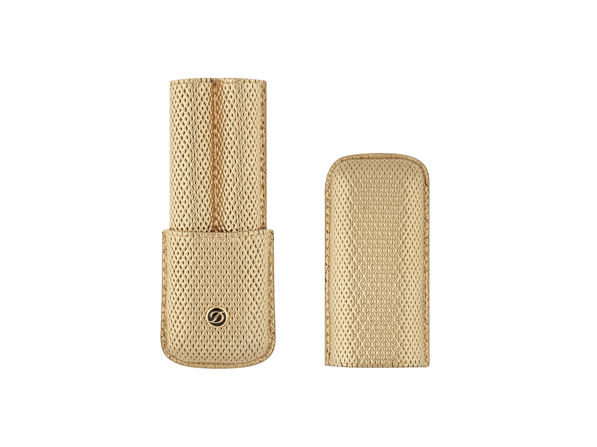 2 pen case collection_office accessories color_gold Mother's day 3 - S.T. DUPONT Europe