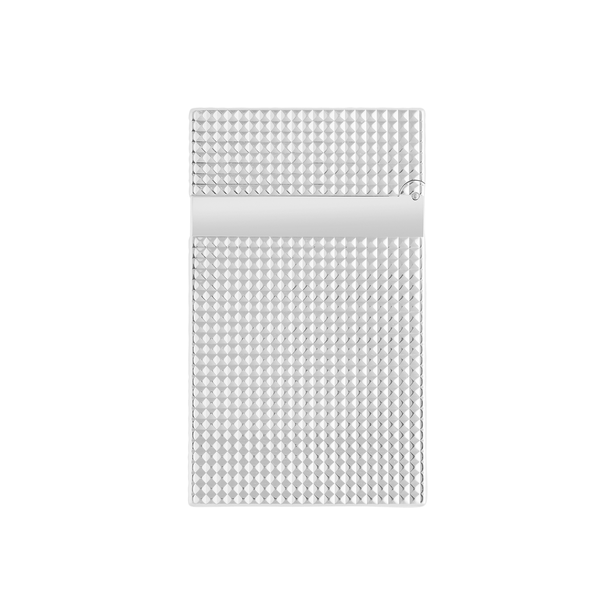 Guilloche lighter collection_ligne - 2 color_silver finition_ palladium 2 - S.T. DUPONT Europe