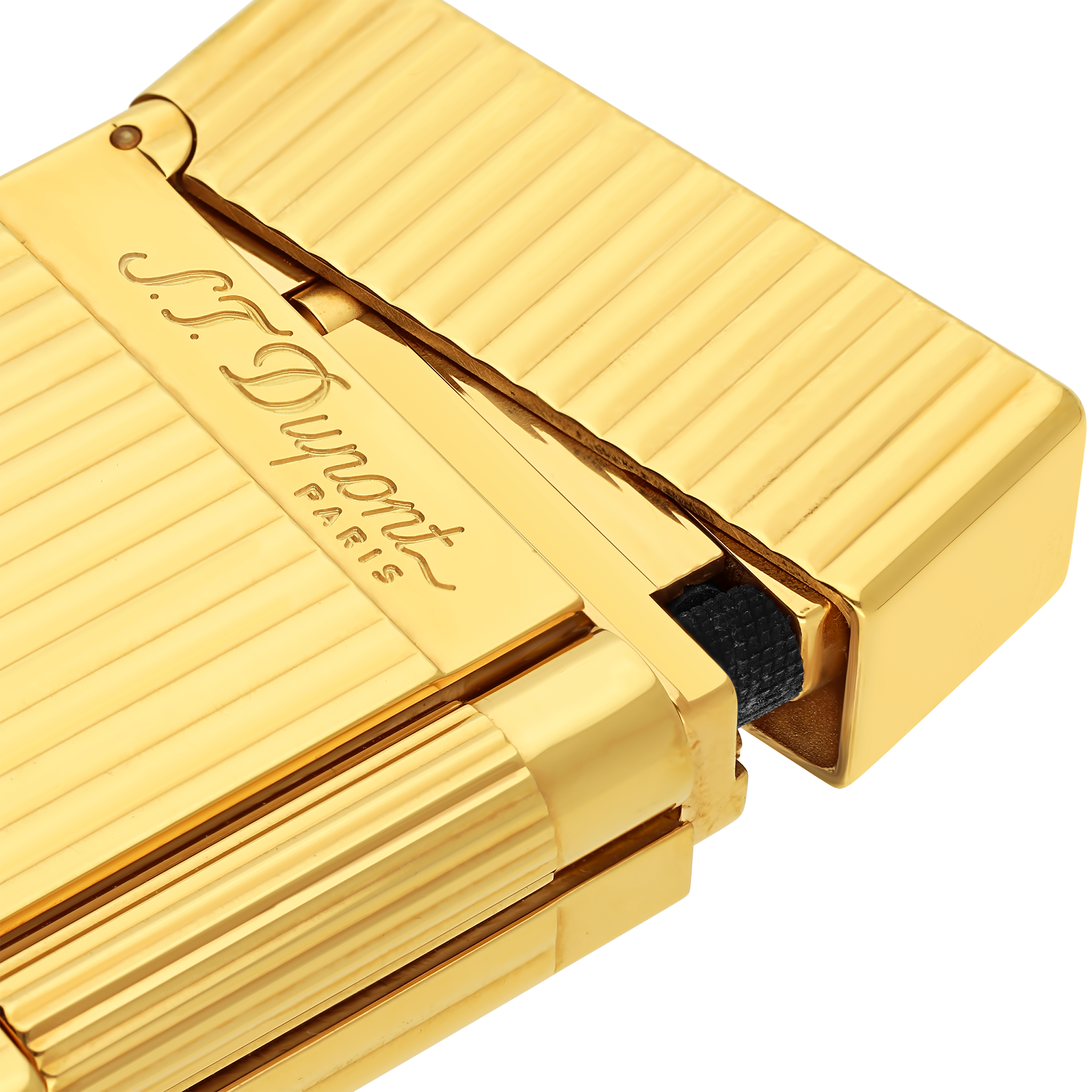 S.T. Dupont Yellow Gold Ligne 2 Lighter