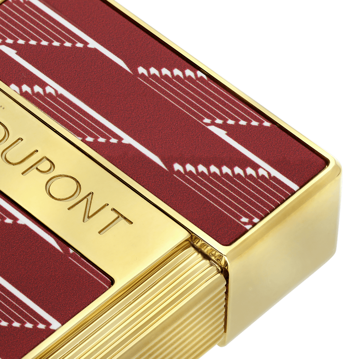 Lacquered lighter art - of - fire Collection_Monogram color_burgundy 2 - S.T. DUPONT Europe