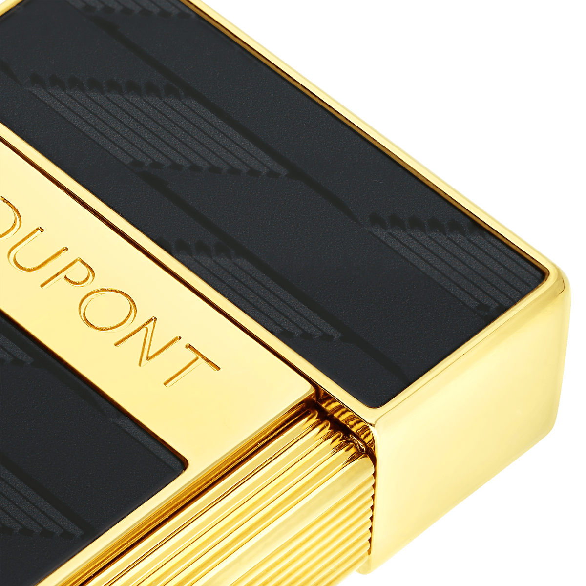Lacquered lighter art - of - fire Collection_Monogram color_black 2 - S.T. DUPONT Europe
