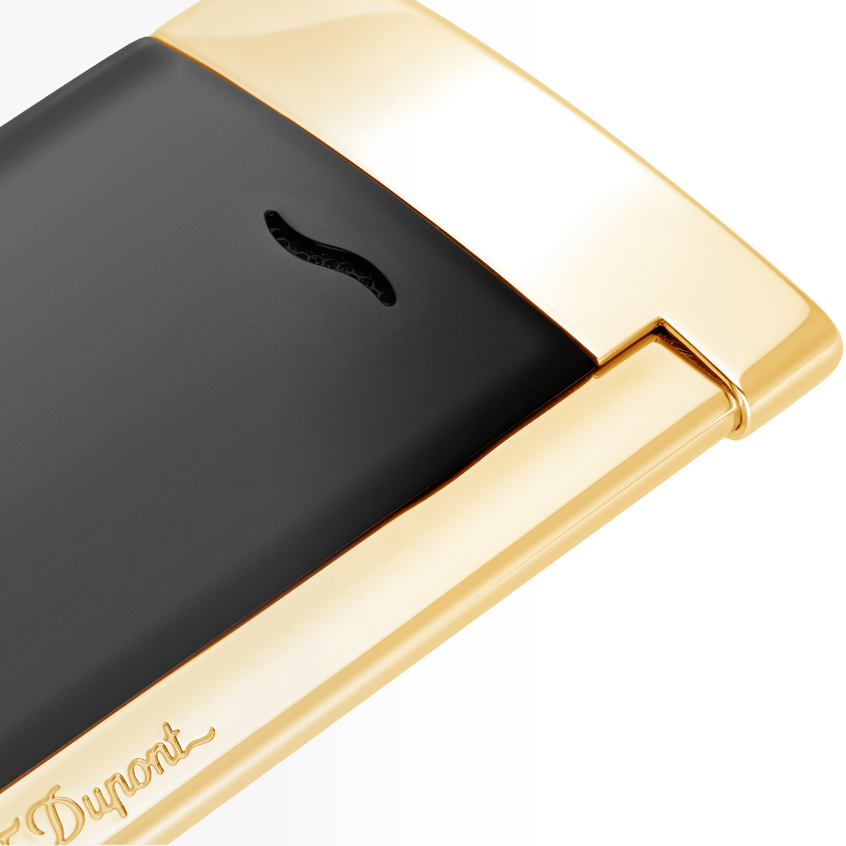 Lacquered lighter Access_jet collection_slim7 color_black 2 - S.T. DUPONT Europe