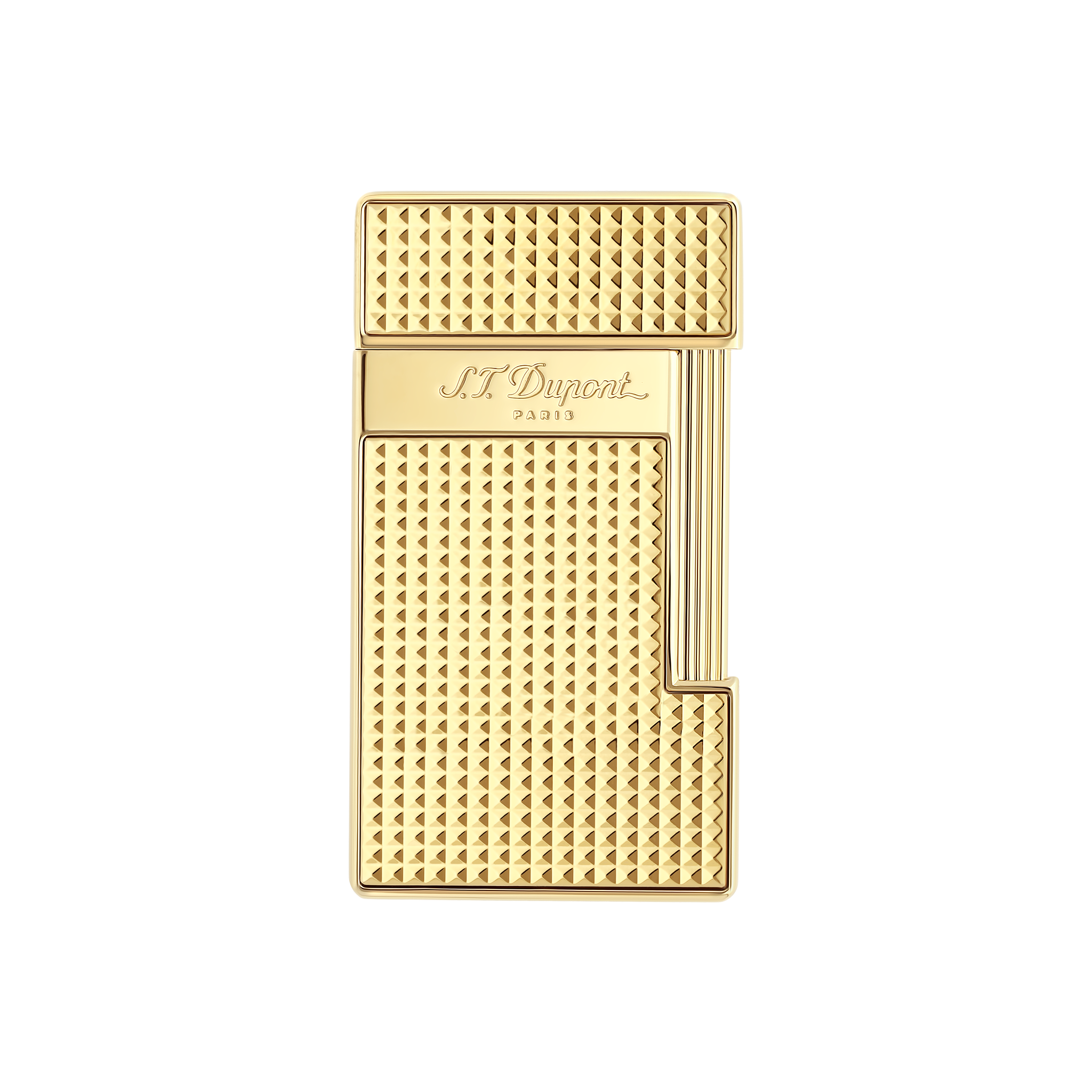 Slimmy DiamondPoint Gold Lighter Luxury Lighters S.T. Dupont