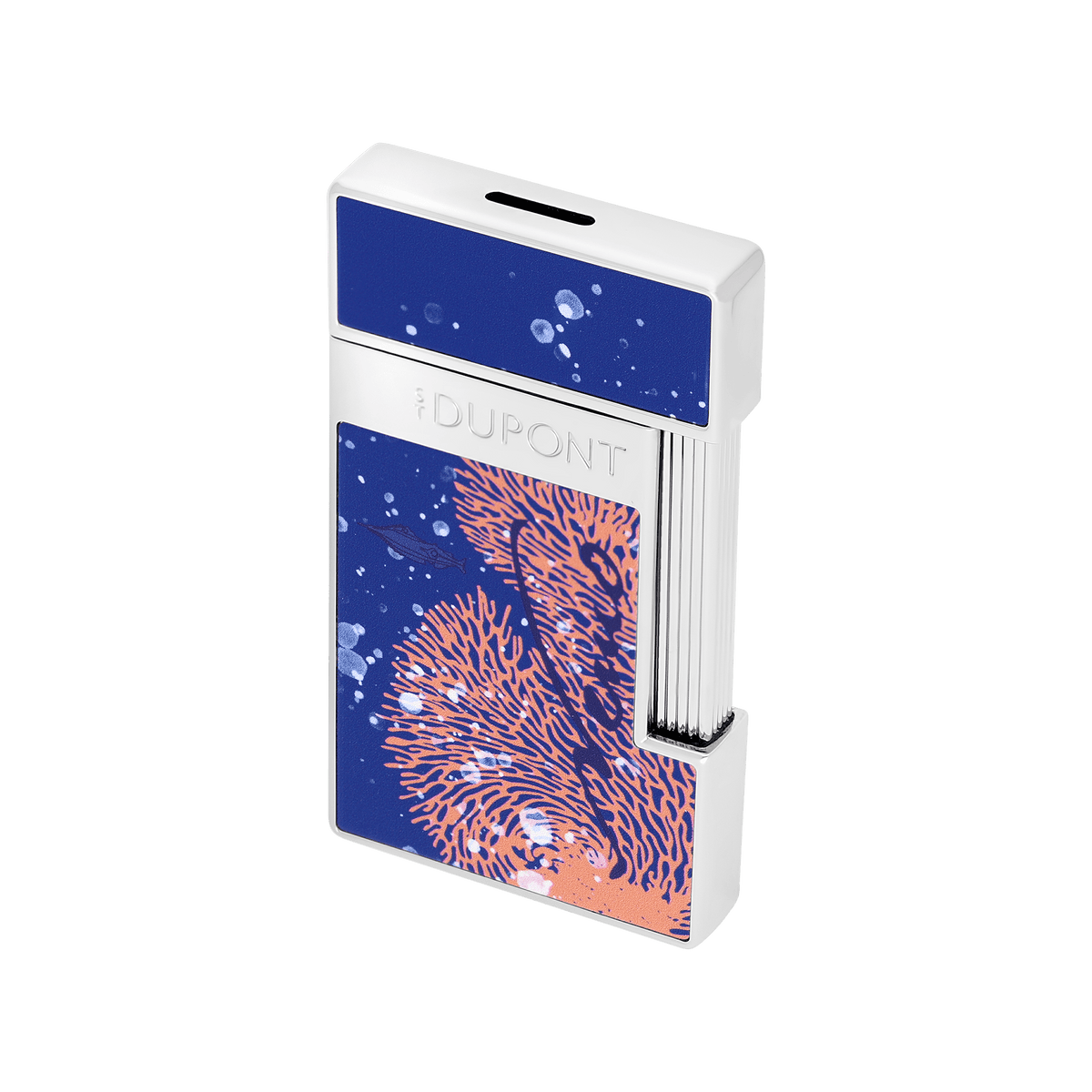 Lacquered lighter art - of - fire Collection_20000 - Lieues - sous - les - mers color_royal - blue 4 - S.T. DUPONT Europe