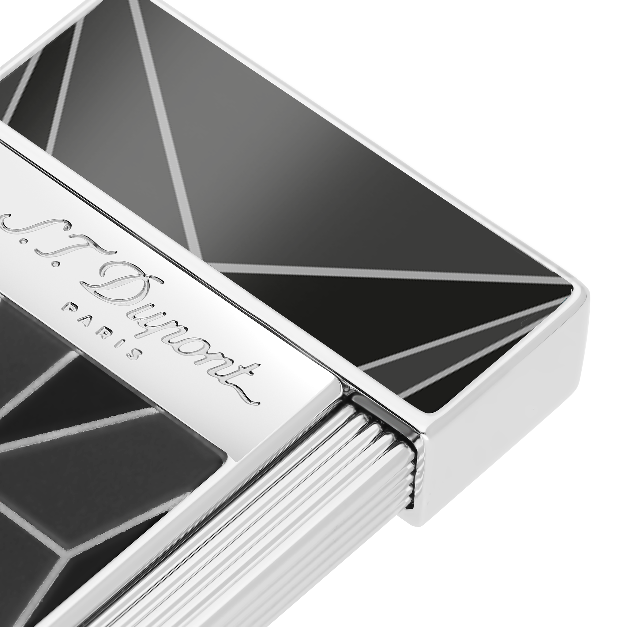 Lighter Slimmy Black Fire X Luxury Lighters S.T. Dupont.