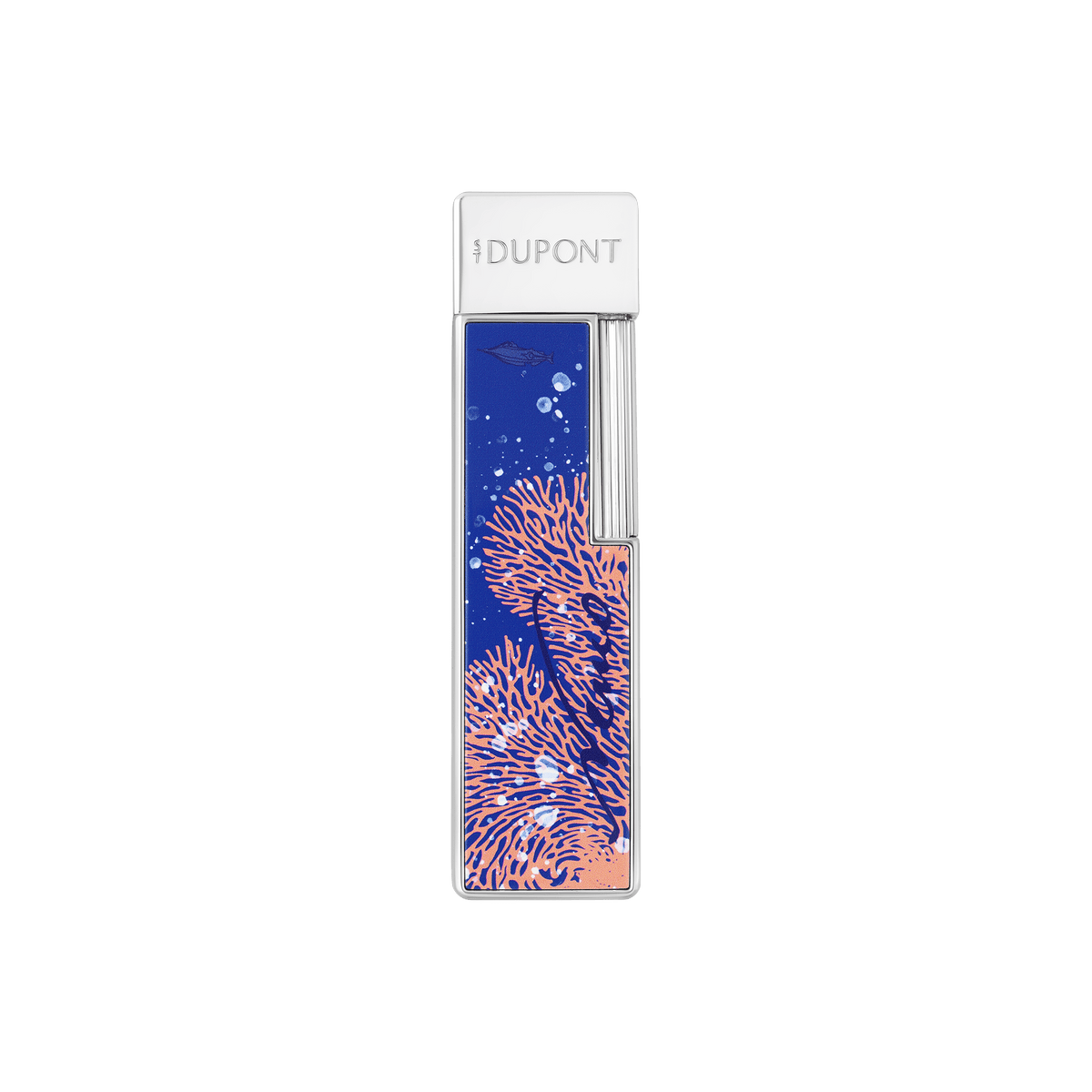 Lacquered lighter Collection_20000 - Lieues - sous - les - mers color_royal - blue flame_blue 1 - S.T. DUPONT Europe