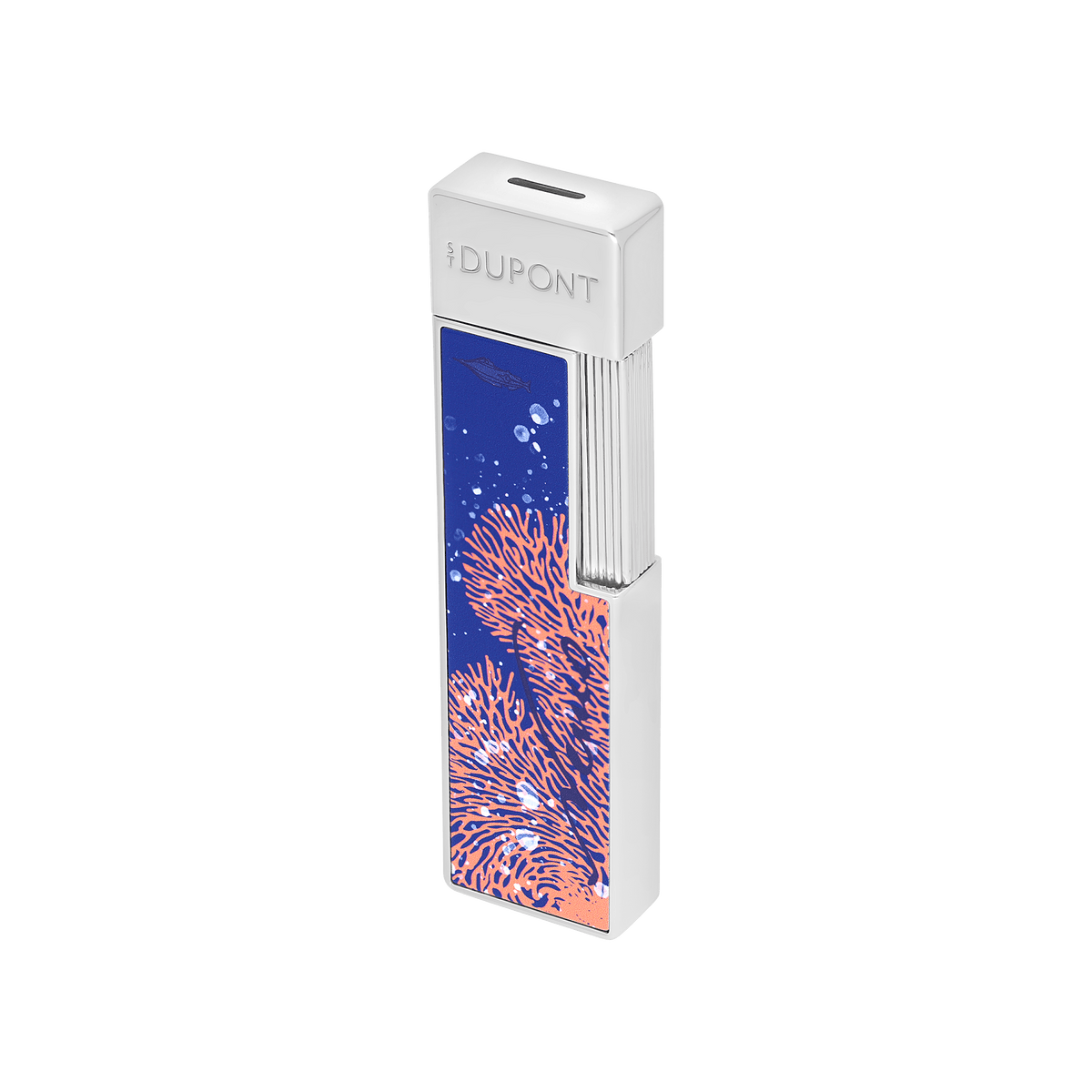 Lacquered lighter Collection_20000 - Lieues - sous - les - mers color_royal - blue flame_blue 4 - S.T. DUPONT Europe