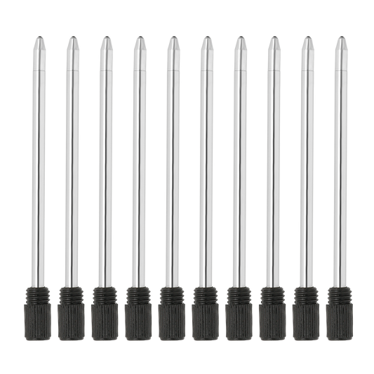 Black refills for Mini Pen Necklace, sold in a pack of 10 refills