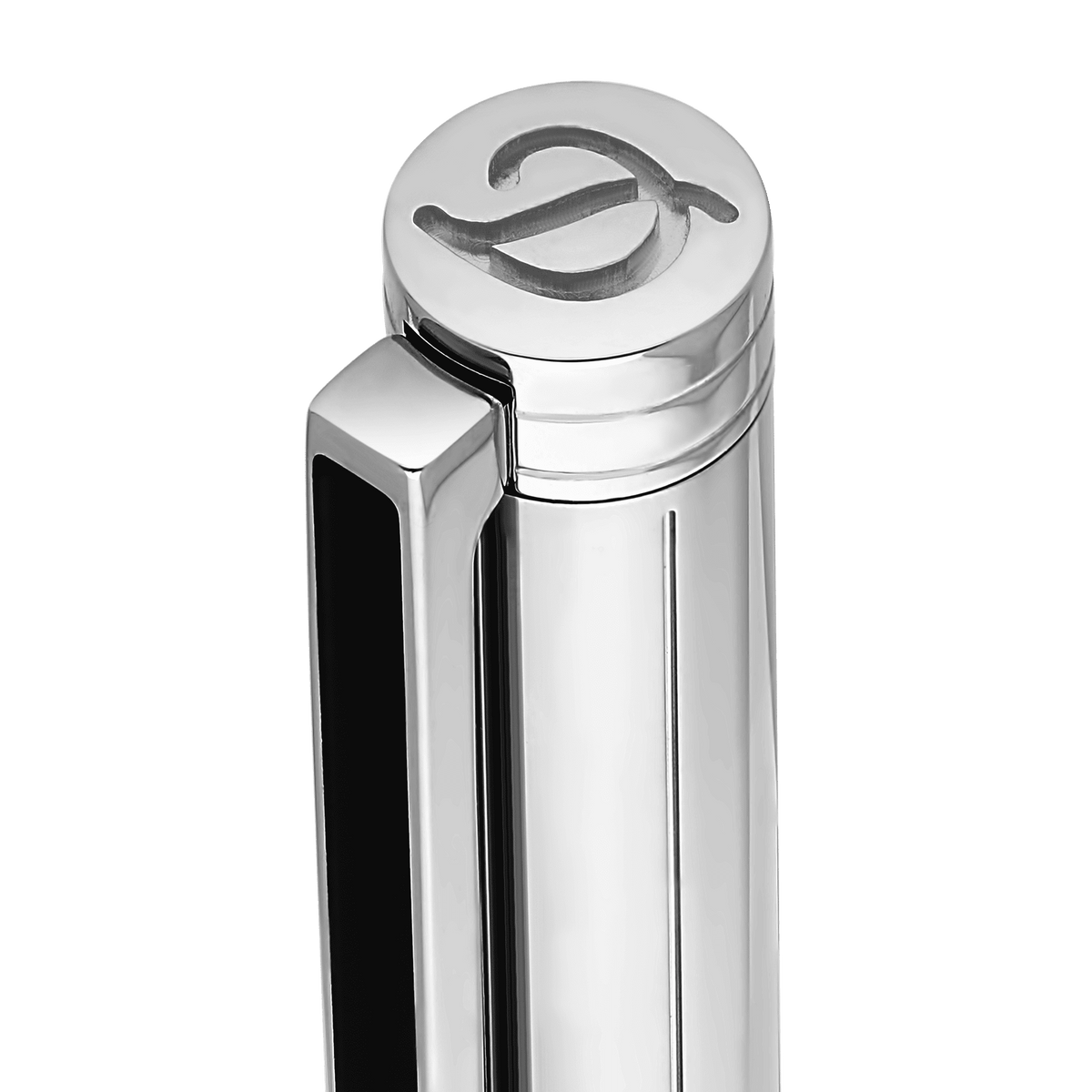 Ballpoint pen color_silver corporate25 finition_silver 4 - S.T. DUPONT Europe