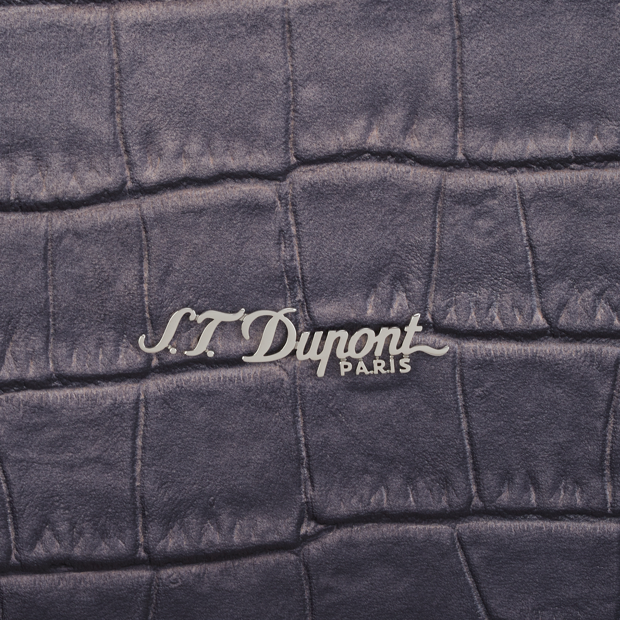 Black Patina Leather Bag | S.T. Dupont Black Patina Leather Bag | S.T. Dupont