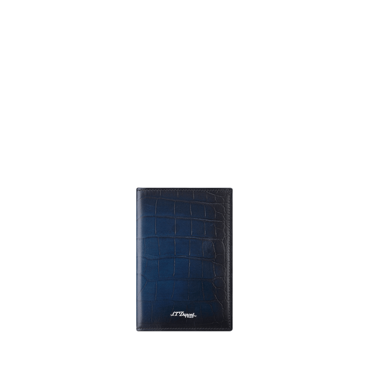 Passport holder color_blue gender_man Leather goods 1 - S.T. DUPONT Europe