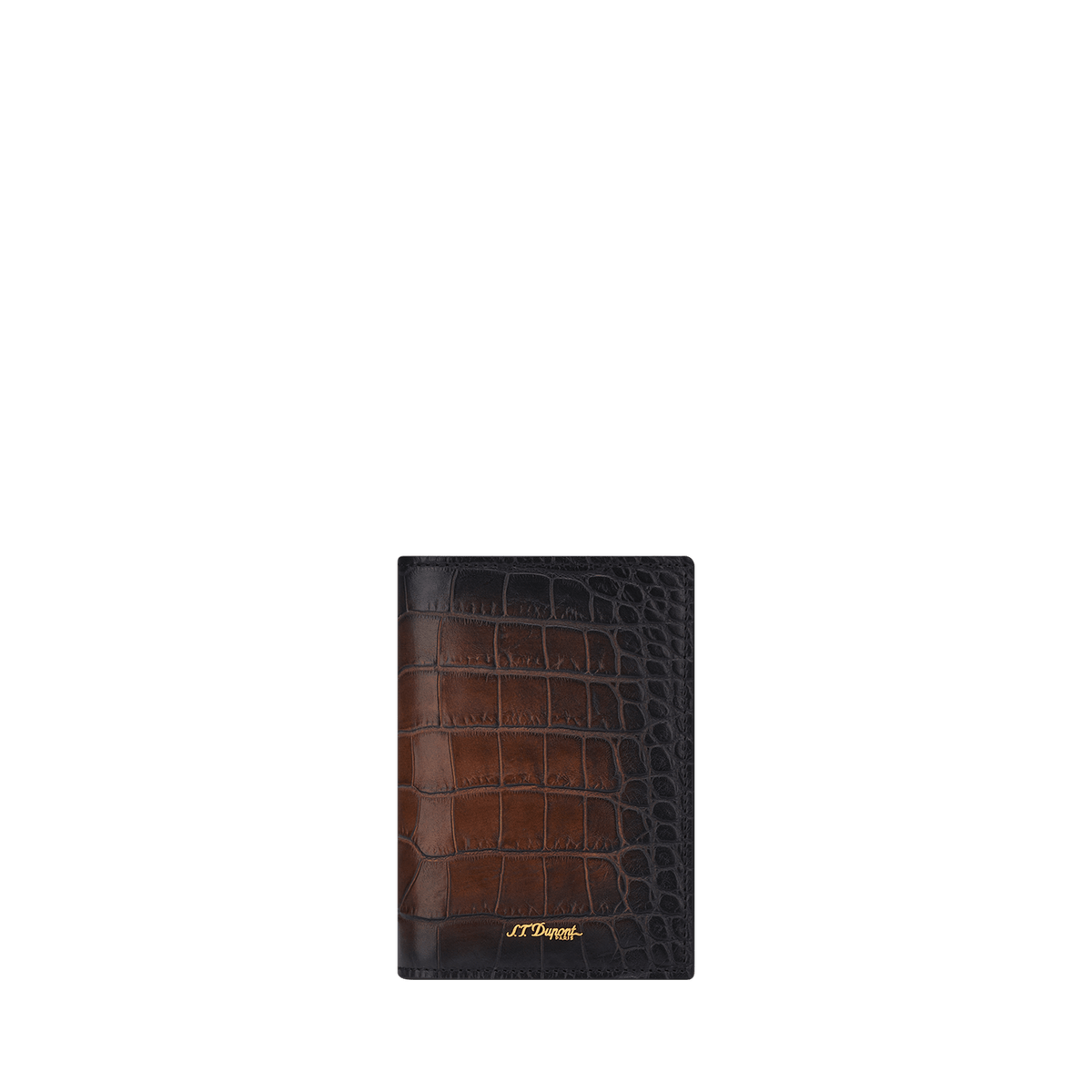 Passport holder color_brown gender_man Leather goods 1 - S.T. DUPONT Europe