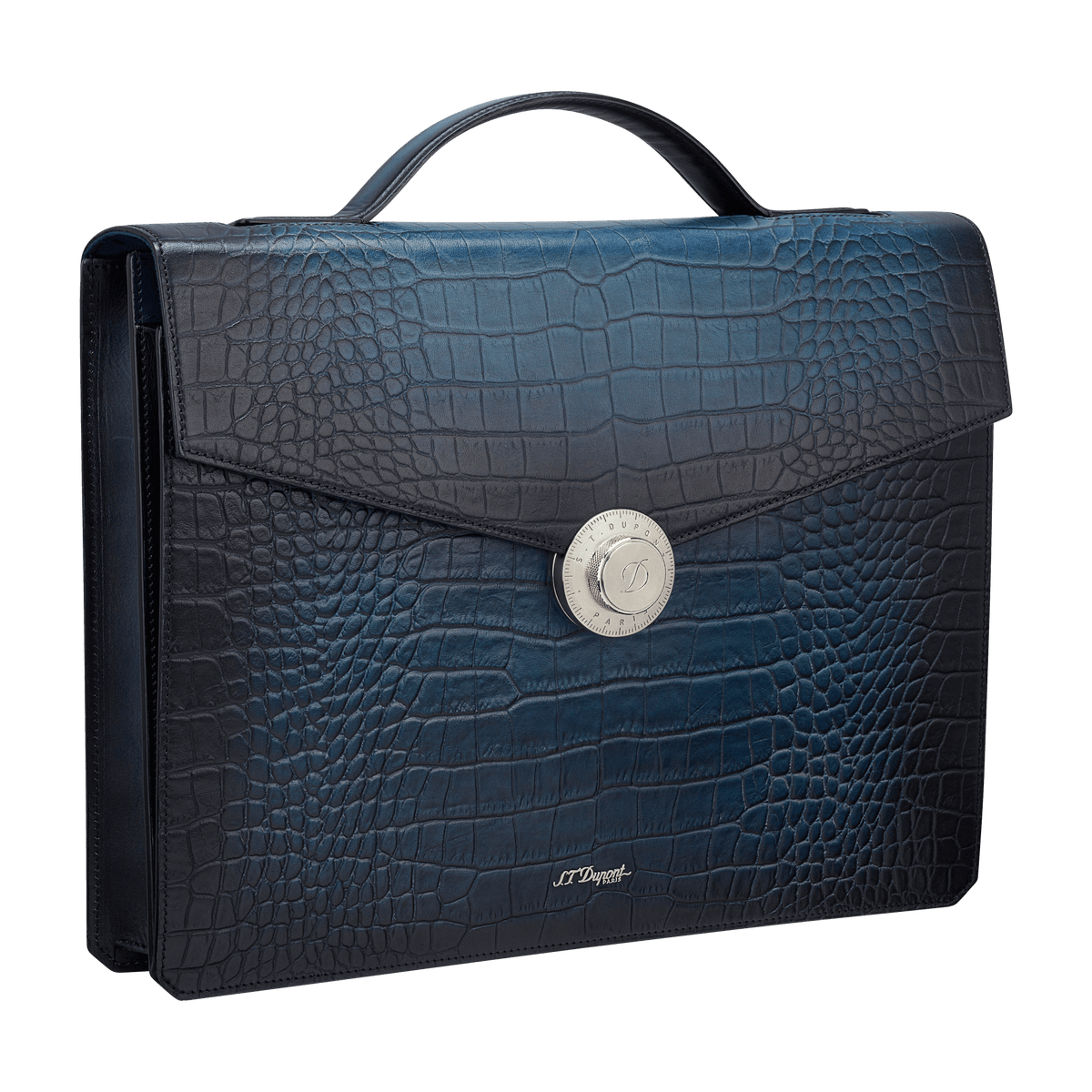 Leather - briefcase backtoschool25 channel_marketplace color_blue 3 - S.T. DUPONT Europe
