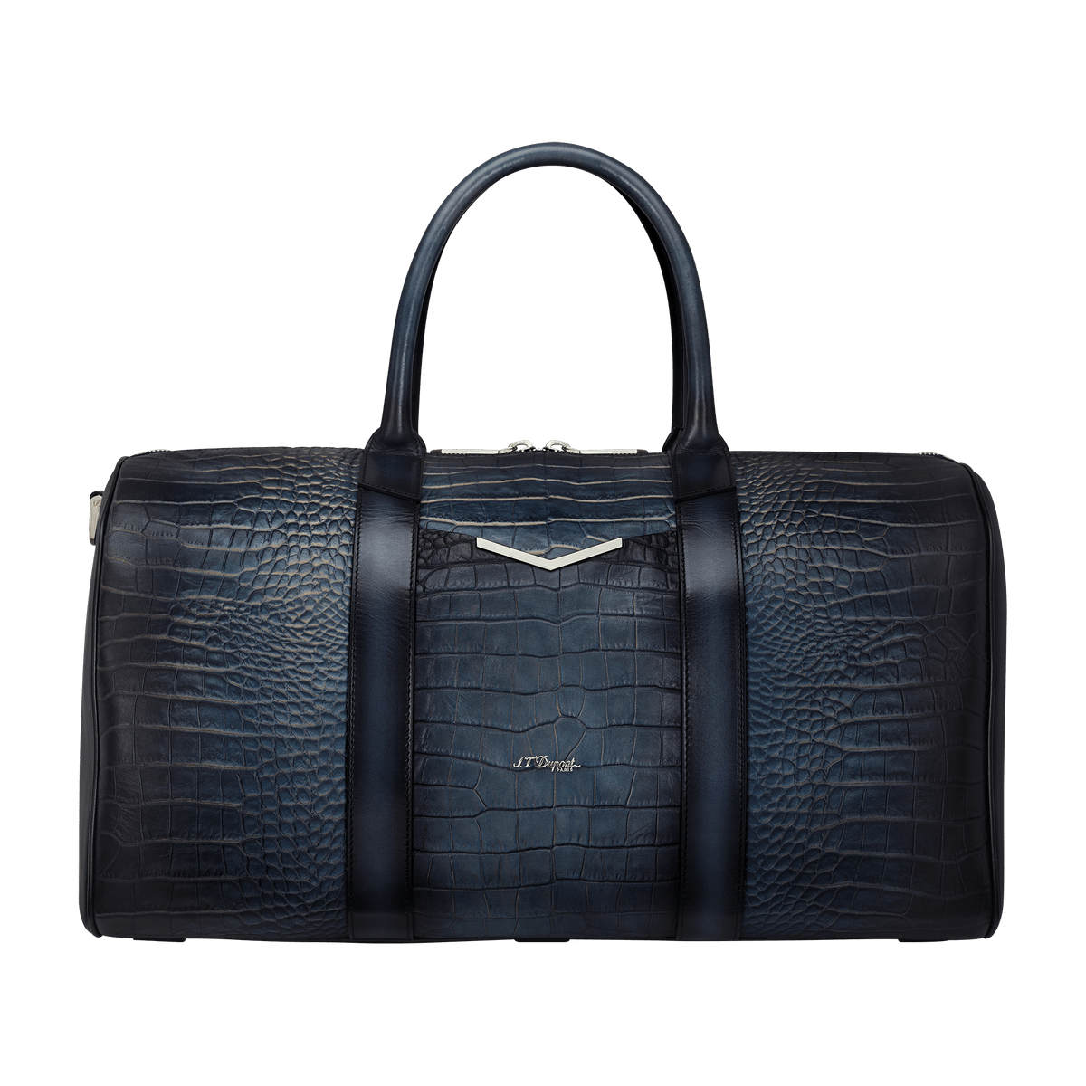 Travel bag color_blue gender_man Leather goods 1 - S.T. DUPONT Europe