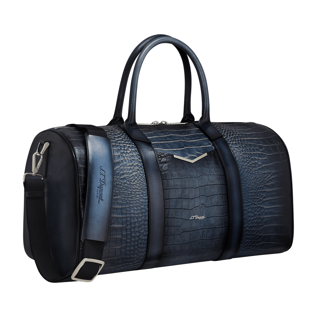Travel bag color_blue gender_man Leather goods 3 - S.T. DUPONT Europe