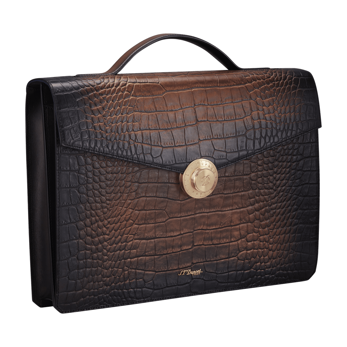 Leather - briefcase backtoschool25 channel_marketplace color_brown 3 - S.T. DUPONT Europe