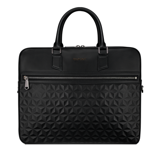 Leather Briefcases: Black Leather | S.T. Dupont Leather Briefcases: Black Leather | S.T. Dupont