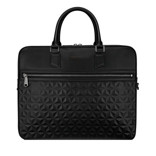 Leather Briefcases: Black Leather | S.T. Dupont Leather Briefcases: Black Leather | S.T. Dupont