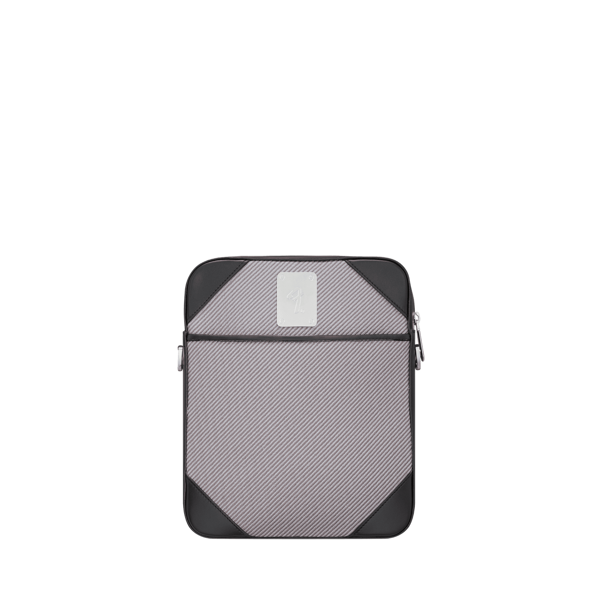 Leather and canvas color_grey gender_man Leather goods 2 - S.T. DUPONT Europe