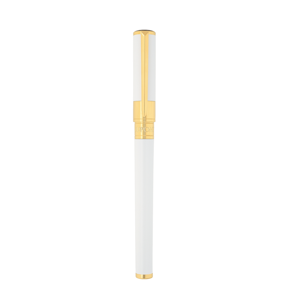 Fountain pen badge_customizable collection_d - initial color_white 3 - S.T. DUPONT Europe