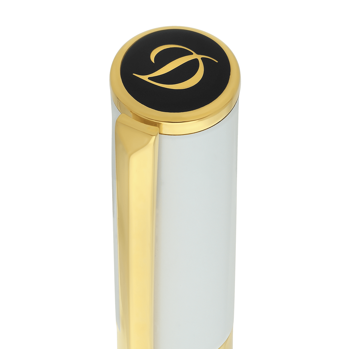 Fountain pen badge_customizable collection_d - initial color_white 4 - S.T. DUPONT Europe