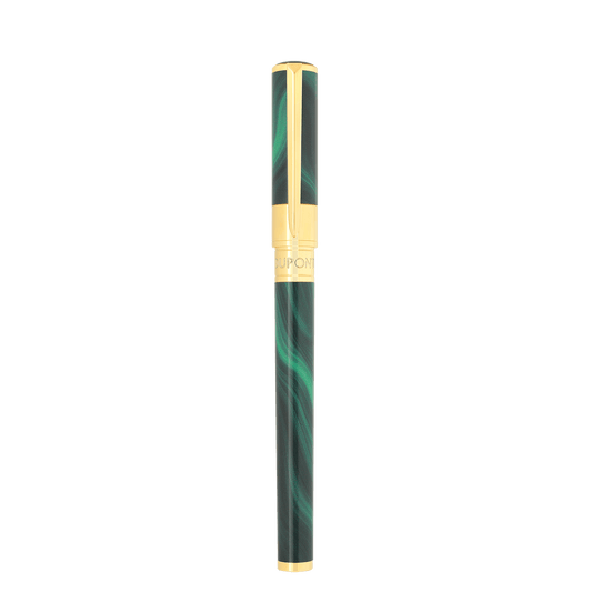 Stylo roller badge_customizable collection_d - initial color_green 1 - S.T. DUPONT Europe
