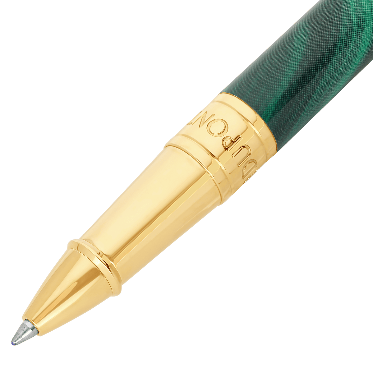 Stylo roller badge_customizable collection_d - initial color_green 2 - S.T. DUPONT Europe