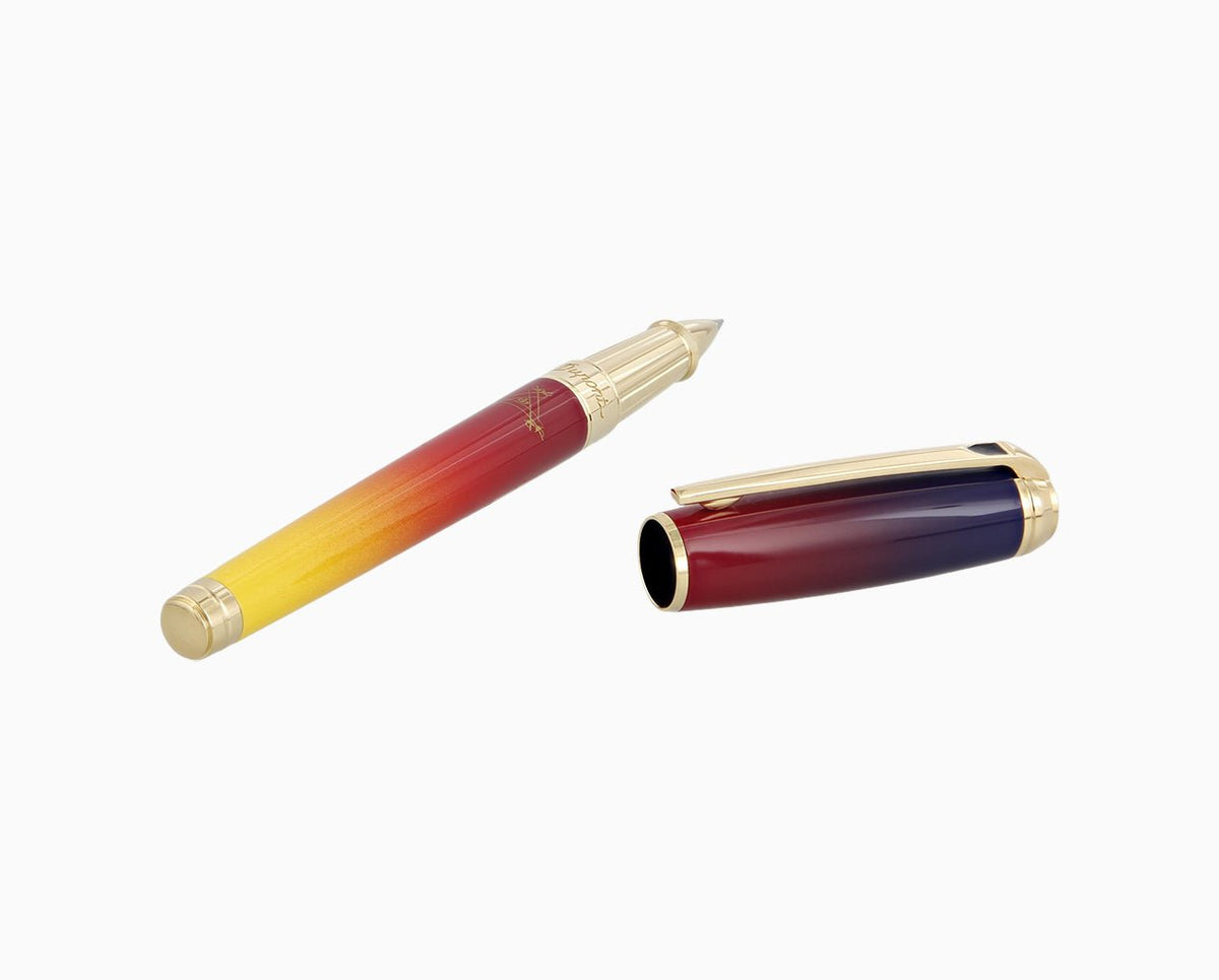 Rollerball pen collection_line - d color_violet finition_gold 6 - S.T. DUPONT Europe