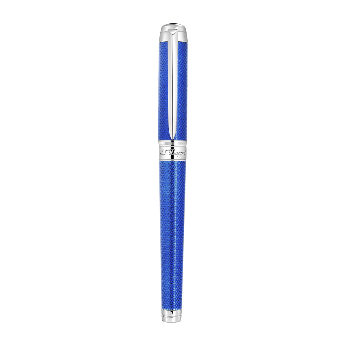 Fountain pen XL collection_eternity color_indigo - blue finition_ palladium 3 - S.T. DUPONT Europe
