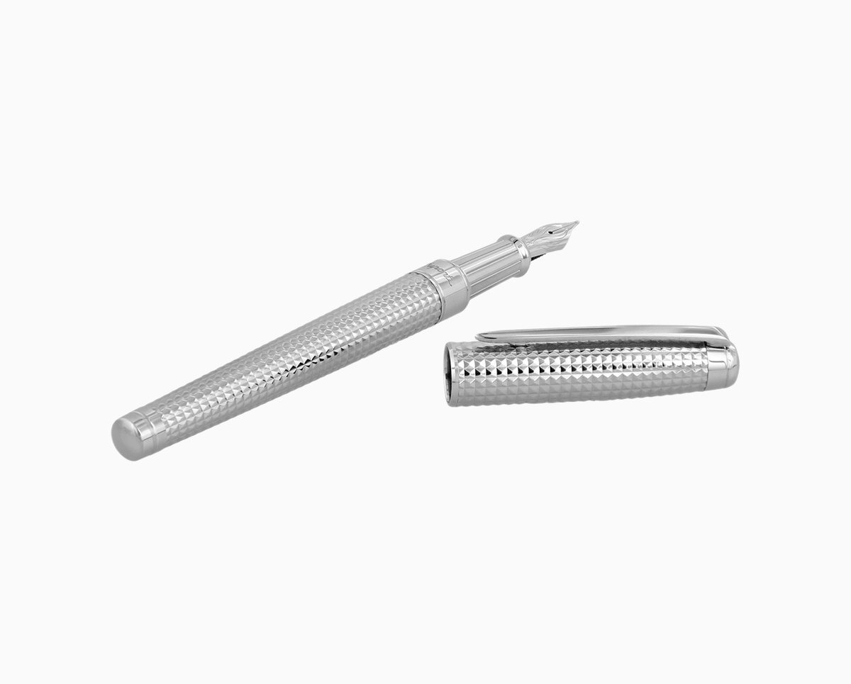 Fountain pen Medium collection_eternity collection_line - d color_silver 5 - S.T. DUPONT Europe