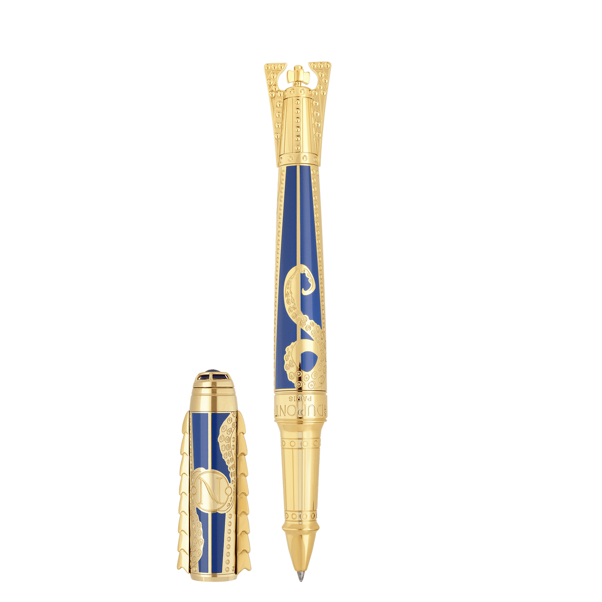 Set Prestige Fire and Writing Collection_20000 - Lieues - sous - les - mers color_blue - gulf - stream flame - mixte 7 - S.T. DUPONT Europe