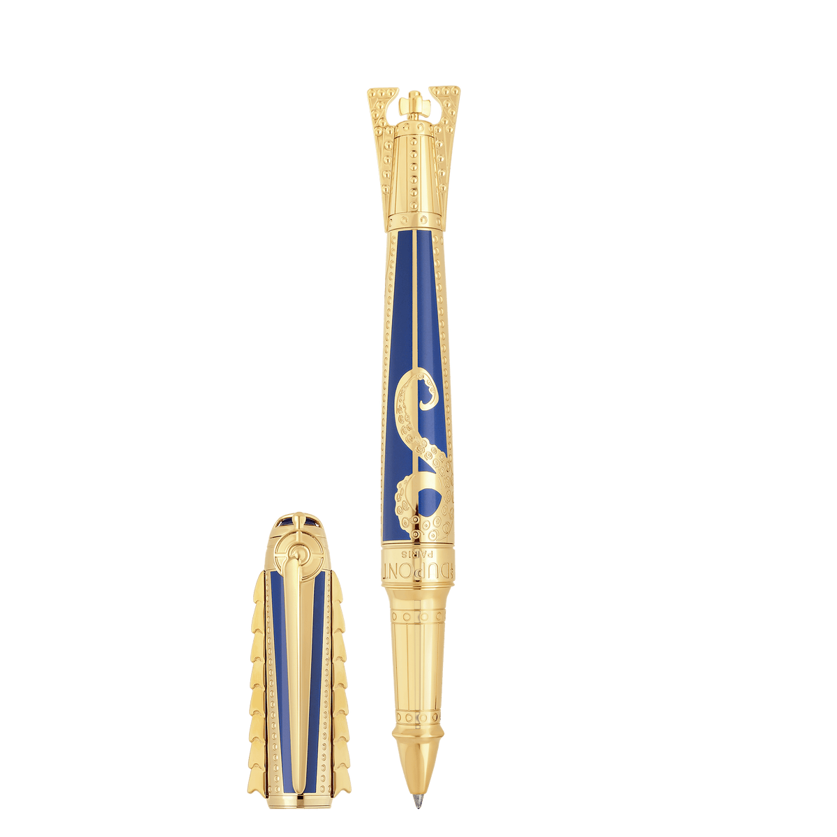 Set Prestige Fire and Writing Collection_20000 - Lieues - sous - les - mers color_blue - gulf - stream flame - mixte 8 - S.T. DUPONT Europe