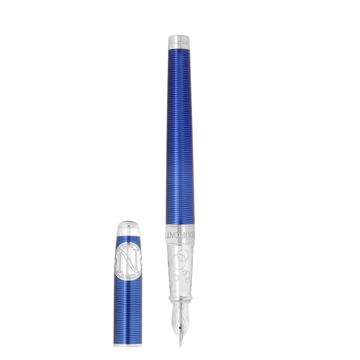 Fountain pen large Collection_20000 - Lieues - sous - les - mers color_blue - gulf - stream Limited - edition_20000 - Lieues - sous - les - mers 1 - S.T. DUPONT Europe