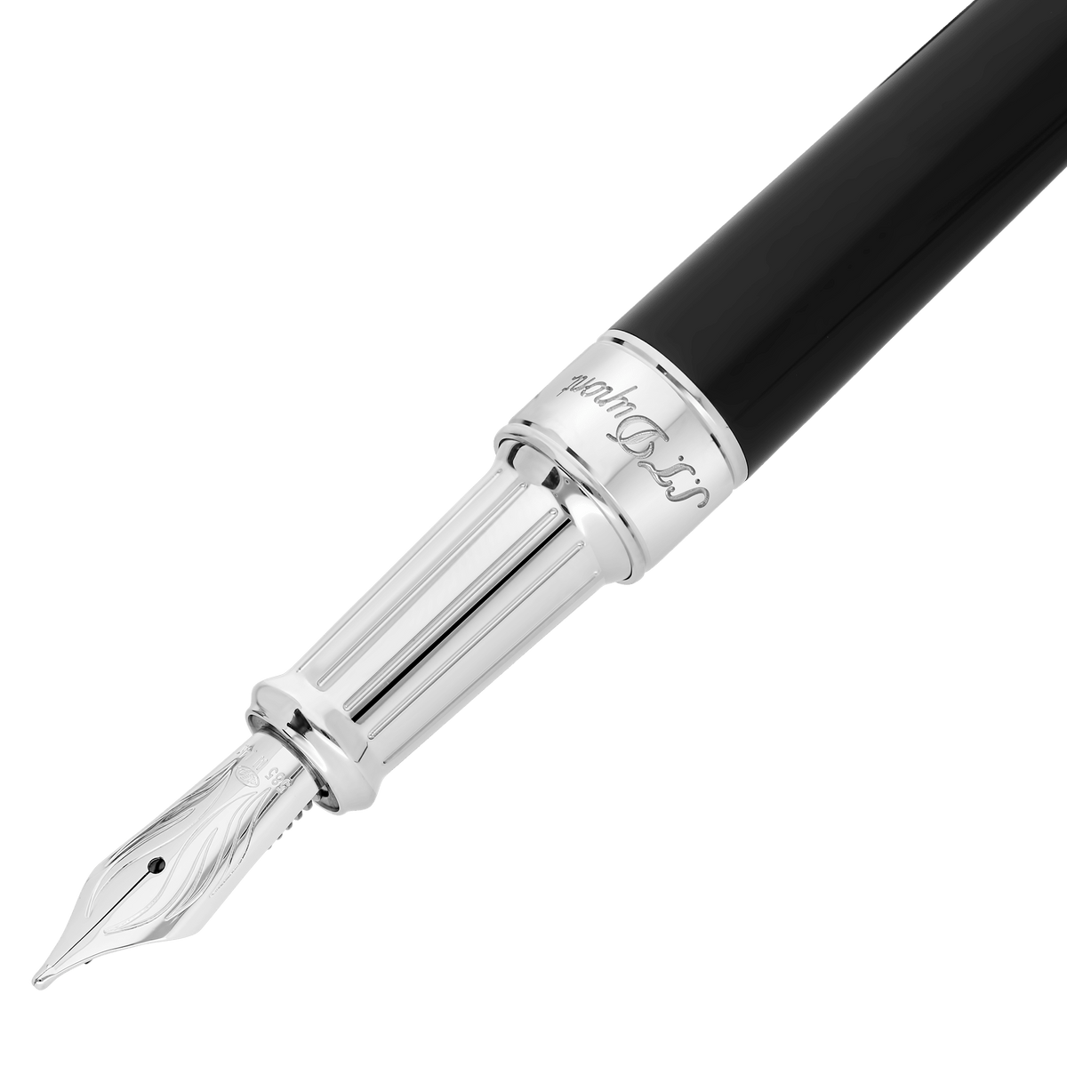 Fountain pen Medium collection_Fire - X color_black father's day 2 - S.T. DUPONT Europe
