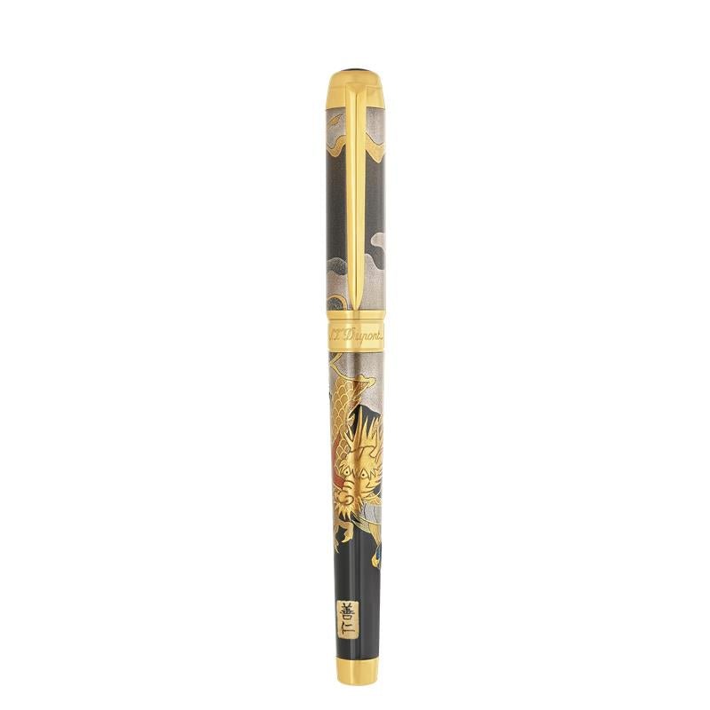 Fountain pen XL color_brown finition_golden Limited - edition_Maki - E 3 - S.T. DUPONT Europe