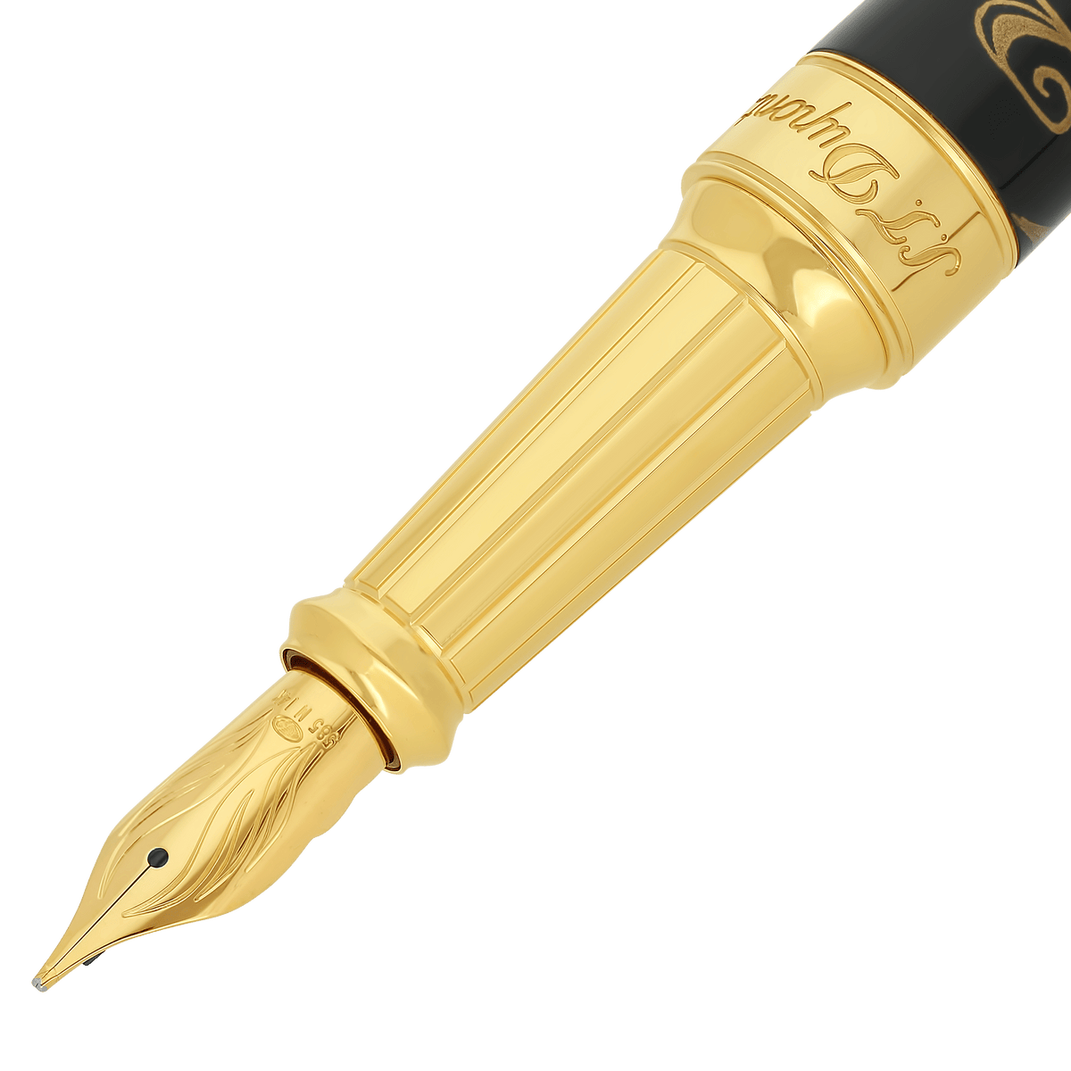 Fountain pen XL color_brown finition_golden Limited - edition_Maki - E 2 - S.T. DUPONT Europe